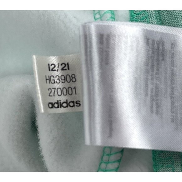 🛑SOLD🛑 Adidas Essentials Tie Dye Green White Mens Large Sweat Shorts Athletic - Picture 5 of 9